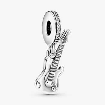 2020 New 925 Sterling Silver Electric Guitar Pendant Hanging Charm Dangle Bead Fit Pan Bracelet For Women DIY Jewelry Making
2020 New 925 Sterling Silver Electric Guitar Pendant Hanging Charm Dangle Bead Fit Pan Bracelet For Women DIY Jewelry Making