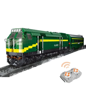 2086Pcs MOC 2.4g Remote Control NJ2 Internal Combustion Train Bricks Small Particle DIY Building Blocks Model For Children Toys
2086Pcs MOC 2.4g Remote Control NJ2 Internal Combustion Train Bricks Small Particle DIY Building Blocks Model For Children Toys