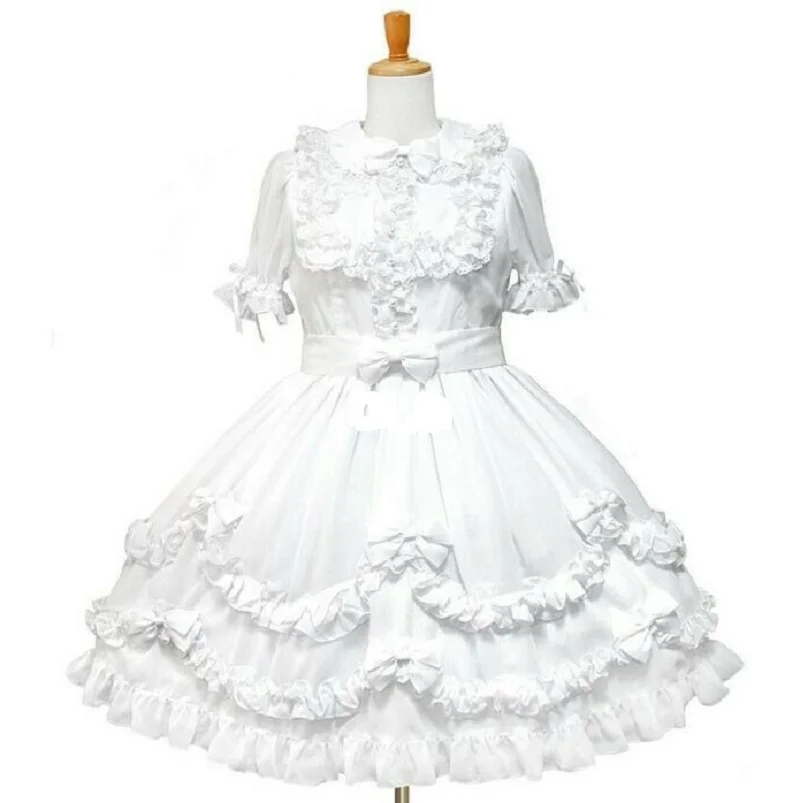 Hot selling short sleeve large skirt dress Cosplay clothing CD / TV Halloween customization
Hot selling short sleeve large skirt dress Cosplay clothing CD / TV Halloween customization