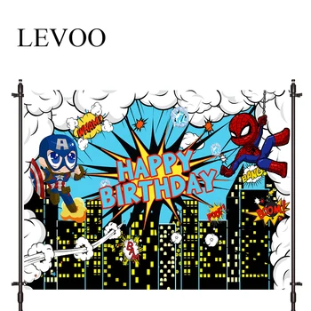 LEVOO Photographic Background Hero Marvel Spiderman City Birthday Background Photobooth Photo Studio Fabric Shoot
LEVOO Photographic Background Hero Marvel Spiderman City Birthday Background Photobooth Photo Studio Fabric Shoot