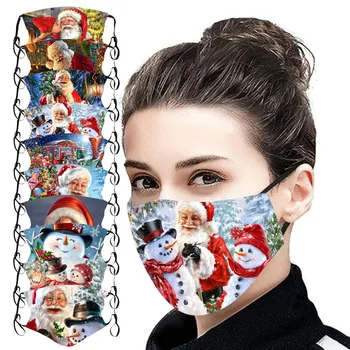 1pc Christmas Mouth Masks For Protection Face Mask Washable Earloop Unisex Mask Breathable Safety Protective Reusable Mascarilla
1pc Christmas Mouth Masks For Protection Face Mask Washable Earloop Unisex Mask Breathable Safety Protective Reusable Mascarilla