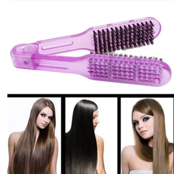 22cm Length Salon Style Hairdressing Bristle Hair Straightening Brush Double Clamp Comb Women Men Hair Comb Hairstyle Tool New
22cm Length Salon Style Hairdressing Bristle Hair Straightening Brush Double Clamp Comb Women Men Hair Comb Hairstyle Tool New