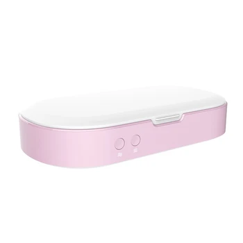 Pink 5V Double UV Phone Box Jewelry Phones Cleaner Personal Disinfection Box with Aromatherapy Esterilizador
Pink 5V Double UV Phone Box Jewelry Phones Cleaner Personal Disinfection Box with Aromatherapy Esterilizador