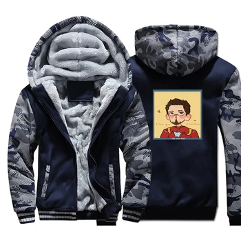 Mens Camo Hoodies Iron Man Tony Stark Anime Print Hoody Winter Casual Coat Bodywarmer Fleece Jacket Camouflage Warm Sweatshirt
Mens Camo Hoodies Iron Man Tony Stark Anime Print Hoody Winter Casual Coat Bodywarmer Fleece Jacket Camouflage Warm Sweatshirt