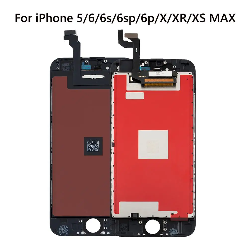 High Lcd display for iPhone X XR XS MAX Screen replacement Touch Screen Digitizer For iPhone 6 6s 6 plus 5S 7 8 LCD pantalla
High Lcd display for iPhone X XR XS MAX Screen replacement Touch Screen Digitizer For iPhone 6 6s 6 plus 5S 7 8 LCD pantalla