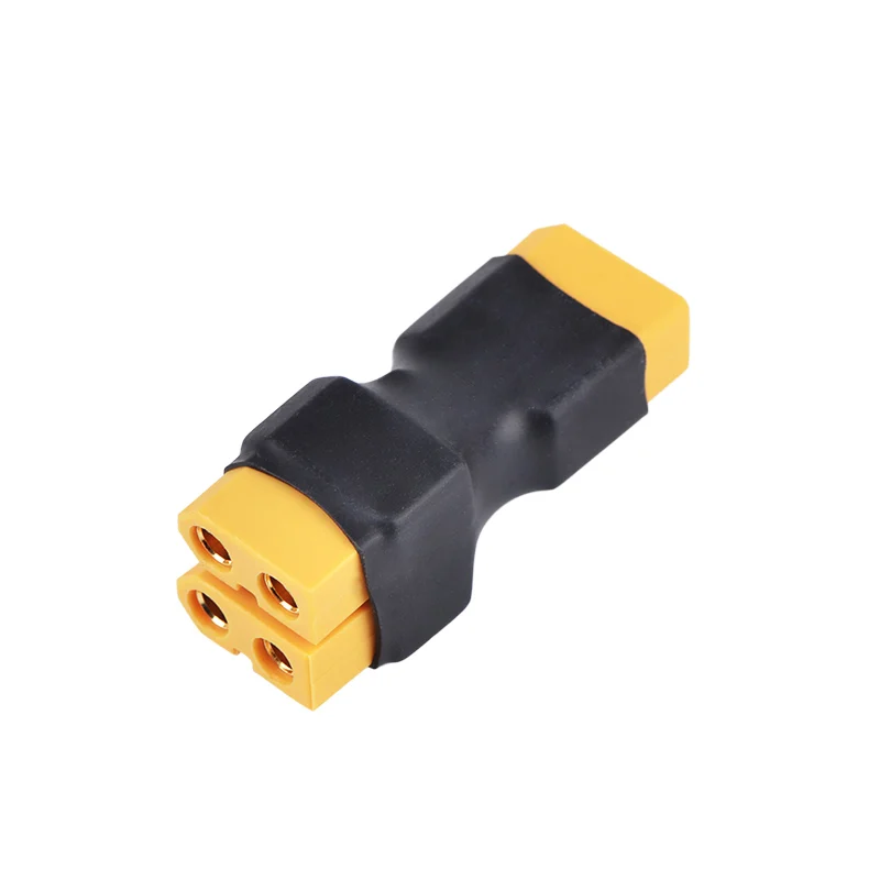 Фото one FeMale XT60 Plug to two Male Connector for RC Model Drone Adapter Wirings Spare Parts | Электроника