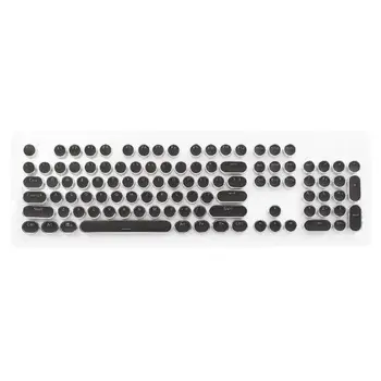 104 Keys Retro Round Keycaps Double Shot DIY Steam Punk Steampunk Typewriter Keycaps for Backlit Classy Player Stylized
104 Keys Retro Round Keycaps Double Shot DIY Steam Punk Steampunk Typewriter Keycaps for Backlit Classy Player Stylized