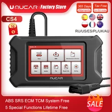 MUCAR CS4 Auto Obd2 Scanner Lifetime Free Update ABS/SRS System Car Diagnostic Tools TPMS Oil Wifi Automotive obd2 Code Reader
MUCAR CS4 Auto Obd2 Scanner Lifetime Free Update ABS/SRS System Car Diagnostic Tools TPMS Oil Wifi Automotive obd2 Code Reader