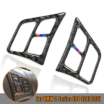 2*Carbon Fiber Steering Wheel Button Decorative Cover Trim Stylish Car Interior Accessory For BMW 3 Series E90 320i 325i
2*Carbon Fiber Steering Wheel Button Decorative Cover Trim Stylish Car Interior Accessory For BMW 3 Series E90 320i 325i
