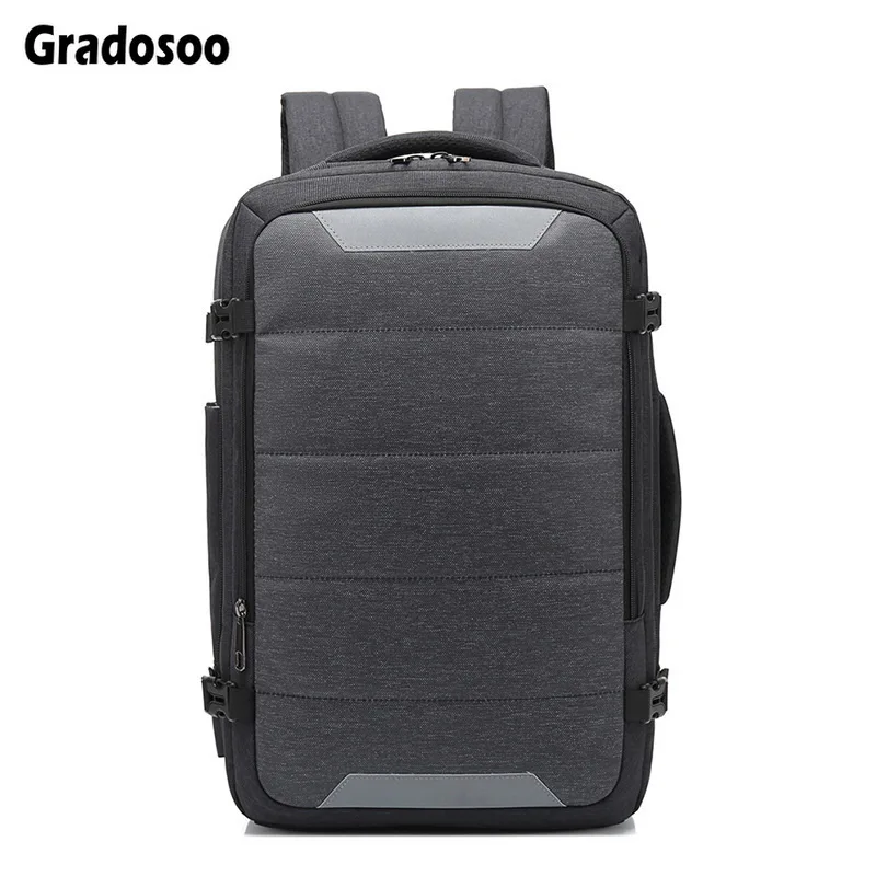 Gradosoo Panelled Business Laptop Backpack Man Large Capacity Travel Backpacks Male USB Charging Multifunction Backpacks LBF697
Gradosoo Panelled Business Laptop Backpack Man Large Capacity Travel Backpacks Male USB Charging Multifunction Backpacks LBF697