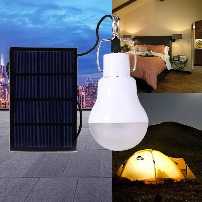 LED Solar Bulb Light Outdoor Light Solar Incandescent Bulb Camping Portable Night Light Sun Power Generated Camping Hanging Lamp
LED Solar Bulb Light Outdoor Light Solar Incandescent Bulb Camping Portable Night Light Sun Power Generated Camping Hanging Lamp