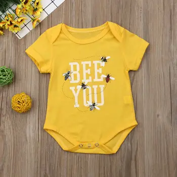 Cute Newborn Baby Girls Boys Casual BEE YOU Romper Bodysuit Jumpsuit Outfits Set
Cute Newborn Baby Girls Boys Casual BEE YOU Romper Bodysuit Jumpsuit Outfits Set