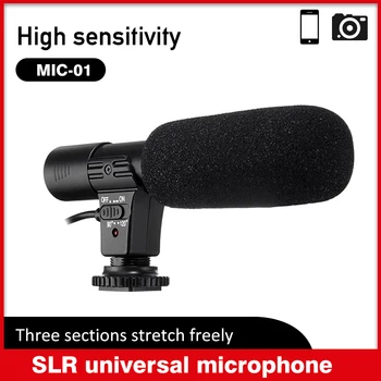 MIC-01 3.5mm recording Condenser Microphone mobile phone microphone Jack microfone for Computer PC Karaoke iphone Android mic
MIC-01 3.5mm recording Condenser Microphone mobile phone microphone Jack microfone for Computer PC Karaoke iphone Android mic