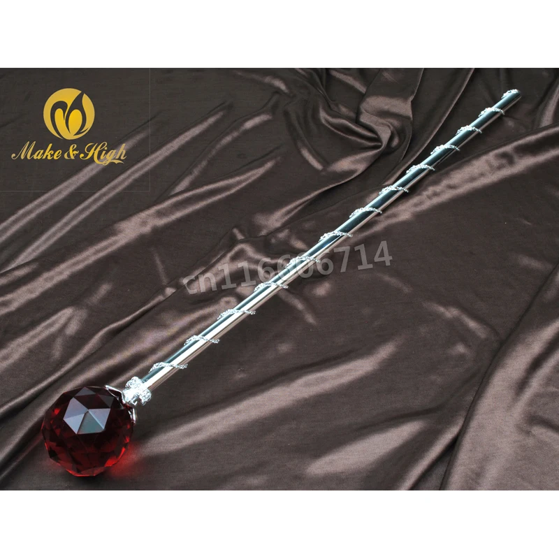 Red Crystal Scepters Wand Round Ball style Sceptres King Queen Wedding Beauty Pageant Party Costumes Handheld Props Accessories
Red Crystal Scepters Wand Round Ball style Sceptres King Queen Wedding Beauty Pageant Party Costumes Handheld Props Accessories