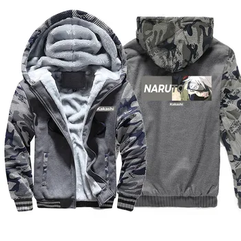 sweatshirt 2020 autumn and winter Naruto men's fleece hooded hoodie camouflage long-sleeved trend warm clothing plus tracksuits
sweatshirt 2020 autumn and winter Naruto men's fleece hooded hoodie camouflage long-sleeved trend warm clothing plus tracksuits