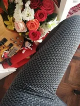 Mallas de encaje perfecto para mujer, moda, dibujo de almazuela, cintura alta, elástico, Push Up, polainas de poliéster