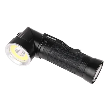 10W T6 COB LED Tactical Flashlight Floodlight 90° Rotation Work Lamp 18650 AAA Inspection Lamp Red Flashing Emergency Light
10W T6 COB LED Tactical Flashlight Floodlight 90° Rotation Work Lamp 18650 AAA Inspection Lamp Red Flashing Emergency Light