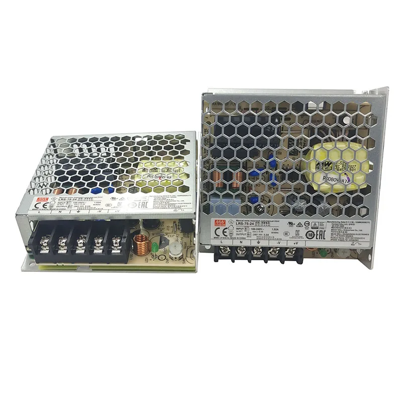 MEANWELL LRS-75-24 5V12V15V36V48V1.6/2.1/3.2A5/6/ 14A DC LED Indicator Light Monitor NES 75Wsingle Output Switching Power SuppIy
MEANWELL LRS-75-24 5V12V15V36V48V1.6/2.1/3.2A5/6/ 14A DC LED Indicator Light Monitor NES 75Wsingle Output Switching Power SuppIy