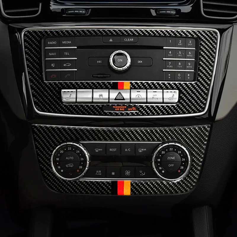 Car Styling Carbon Fiber Central Air Conditioning CD Control Panel Decoration Sticker Trim For Mercedes Benz ML GL GLE GLS
Car Styling Carbon Fiber Central Air Conditioning CD Control Panel Decoration Sticker Trim For Mercedes Benz ML GL GLE GLS