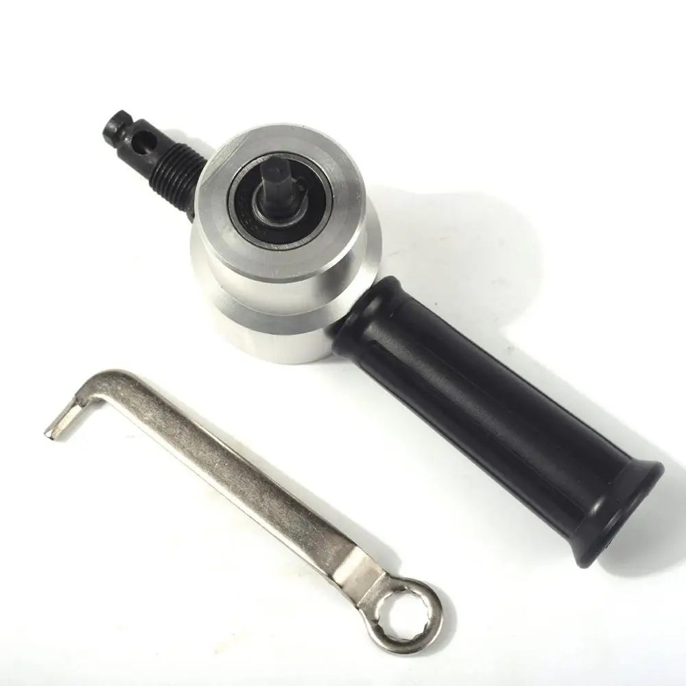 160A Double Head Electric Sheet Metal Cutting Nibbler Blade Saw Cutter Drill Accessory Machine Punching Shears Modification
160A Double Head Electric Sheet Metal Cutting Nibbler Blade Saw Cutter Drill Accessory Machine Punching Shears Modification