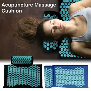 Acupressure Mat Set Acupuncture Mat Pillow Portable Massage Mat Set for Relaxation Pain Relief
Acupressure Mat Set Acupuncture Mat Pillow Portable Massage Mat Set for Relaxation Pain Relief