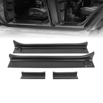 Front Entry Guards Door Sill Plate Protectors for Jeep Wrangler JL 2018+ for Jeep Gladiator JT 2018+ ABS Door Threshold Bar Stri
Front Entry Guards Door Sill Plate Protectors for Jeep Wrangler JL 2018+ for Jeep Gladiator JT 2018+ ABS Door Threshold Bar Stri