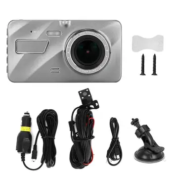 4.0in 25mm Lens 1080P HD Display Front Rear Recorder Dash Cam Camera Car Accessories araba aksesuar pantalla coche
4.0in 25mm Lens 1080P HD Display Front Rear Recorder Dash Cam Camera Car Accessories araba aksesuar pantalla coche