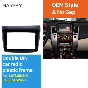Harfey Fascia Frame 9 inch for MITSUBISHI PAJERO SPORT Panel in Dash Trim Installation Mount Kit OEM style 2din
Harfey Fascia Frame 9 inch for MITSUBISHI PAJERO SPORT Panel in Dash Trim Installation Mount Kit OEM style 2din