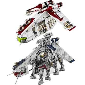 New StarWars Tie Fighter AT-TE Walker Darth Castle Figure Building Blocks Brick Toys For Children
New StarWars Tie Fighter AT-TE Walker Darth Castle Figure Building Blocks Brick Toys For Children