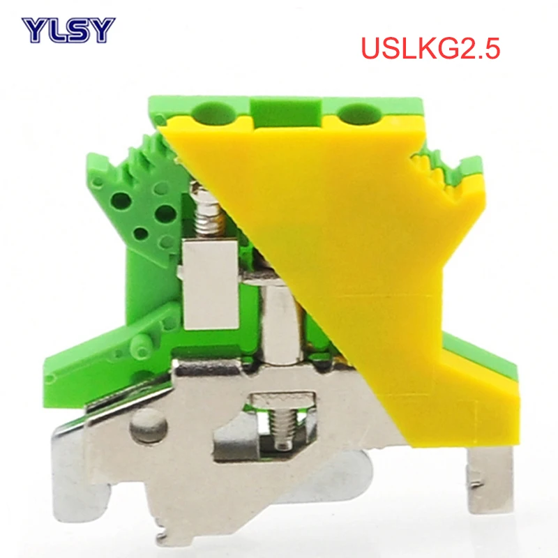 2Pcs Ground Terminal Blocks DIN Rail Screw USLKG3 Morsettiera Terminal Blocks UK-3N Yellow Green Earthing Connector 2.5mm2
2Pcs Ground Terminal Blocks DIN Rail Screw USLKG3 Morsettiera Terminal Blocks UK-3N Yellow Green Earthing Connector 2.5mm2