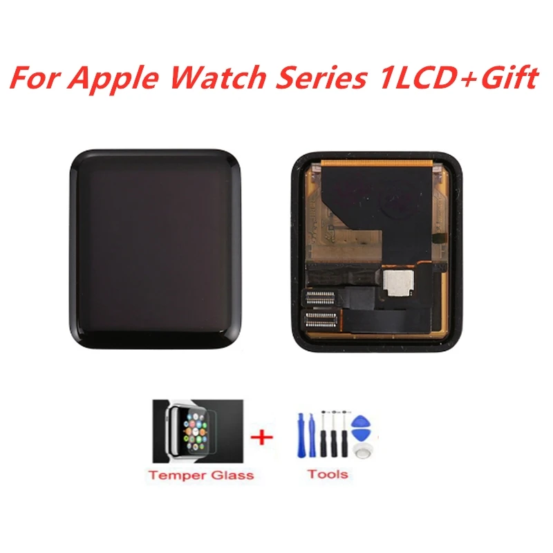 For Apple Watch Series 1 LCD Display Touch Screen Digitizer 38mm/42mm Pantalla Replacement LCD+Tempered Glass+Assemble Tools
For Apple Watch Series 1 LCD Display Touch Screen Digitizer 38mm/42mm Pantalla Replacement LCD+Tempered Glass+Assemble Tools