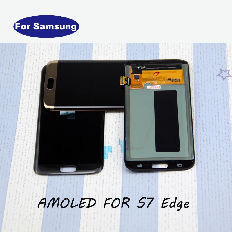ЖК-дисплей для SAMSUNG GALAXY S7 Edge S7edge G935F G935A с сенсорным экраном 5 дюйма Super Amoled |