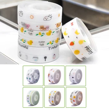 Transparent Acrylic Waterproof Tape For Home Kitchen Self-adhesive Stove Sink Corner Line Stick Strip For Toilet Corner Tools 
Transparent Acrylic Waterproof Tape For Home Kitchen Self-adhesive Stove Sink Corner Line Stick Strip For Toilet Corner Tools