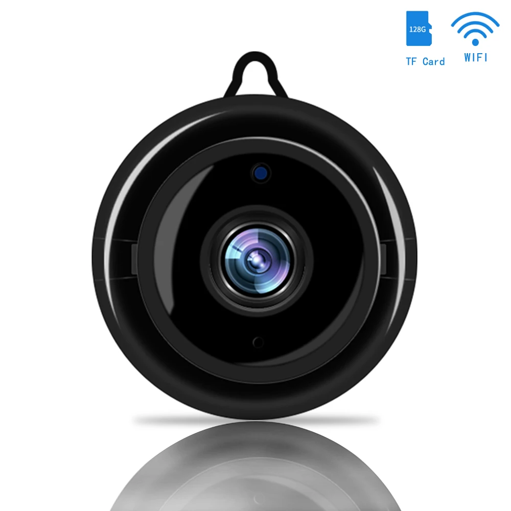 Wireless Mini IP Camera Smart Security WiFi Camera Infrared Night Vision Surveillance Camera Two Way Audio SD Card CCTV Monitor
Wireless Mini IP Camera Smart Security WiFi Camera Infrared Night Vision Surveillance Camera Two Way Audio SD Card CCTV Monitor