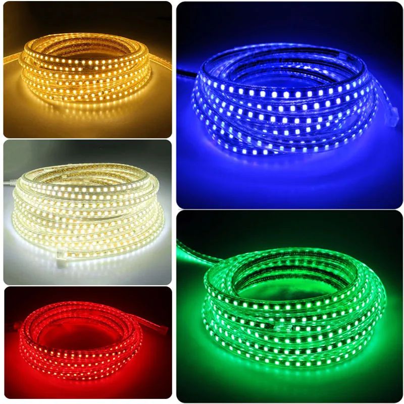 SMD LED Strip Light RGB 3014 Flexible Ribbon Fita Led Outdoor Waterproof 220V Strip Light 1M 2M 3M 4M 5M + EU Plug
SMD LED Strip Light RGB 3014 Flexible Ribbon Fita Led Outdoor Waterproof 220V Strip Light 1M 2M 3M 4M 5M + EU Plug