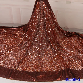 Embroidery Glitter Sequence African French Sequins Lace Fabric For Women Dress 2019 High Quality Nigerian Net Tulle Lace QF3055B
Embroidery Glitter Sequence African French Sequins Lace Fabric For Women Dress 2019 High Quality Nigerian Net Tulle Lace QF3055B