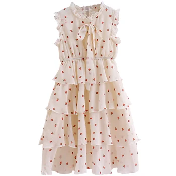 Children Chiffon Dresses For Girls Clothing Summer Strawberry Layered Dress For Kids Clothes Students Sweet Dress Baby Costumes
Children Chiffon Dresses For Girls Clothing Summer Strawberry Layered Dress For Kids Clothes Students Sweet Dress Baby Costumes