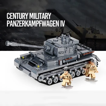 Military series Germany 4 Tanks F2 Armored forces Compatible with Lepining Adult difficulty Building Blocks Toys For Children
Military series Germany 4 Tanks F2 Armored forces Compatible with Lepining Adult difficulty Building Blocks Toys For Children