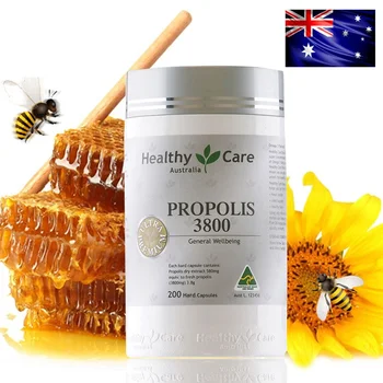 AU Healthy Care Premium Propolis 3800mg 200Caps Flavonoid Amino Acids Bee VitaminC Health Supplement General Well-being Immunity
AU Healthy Care Premium Propolis 3800mg 200Caps Flavonoid Amino Acids Bee VitaminC Health Supplement General Well-being Immunity