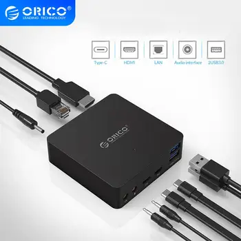 ORICO ADS4 Type-C HUB USB3.0 HDMI Multi-function Mobile Host Expansion Dock RJ45 Microphone Support Type-C PD and DC 12V Power
ORICO ADS4 Type-C HUB USB3.0 HDMI Multi-function Mobile Host Expansion Dock RJ45 Microphone Support Type-C PD and DC 12V Power