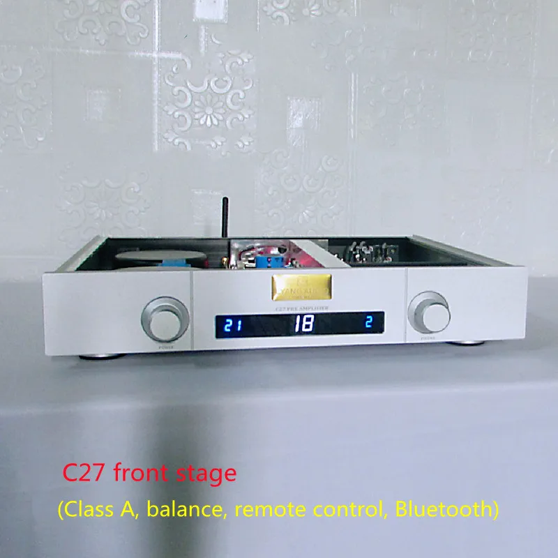 

New Lao Yang Audio C27 fully balanced remote control hifi Class A preamplifier with pure post-stage multifunctional home