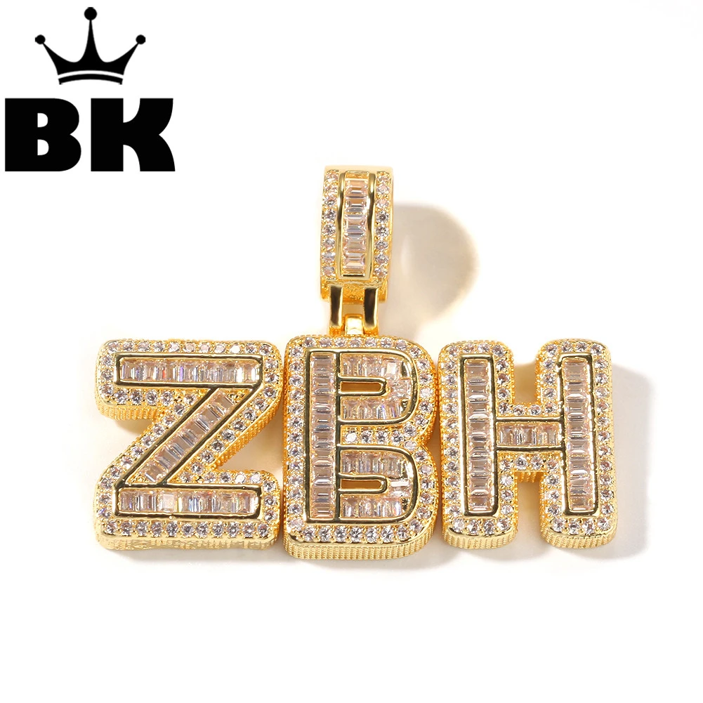 HIP HOP Custom Small Baguette Letter Pendant Necklace Combination Words Name With CZ Tennis Necklaces Zirconia Jewelry
HIP HOP Custom Small Baguette Letter Pendant Necklace Combination Words Name With CZ Tennis Necklaces Zirconia Jewelry