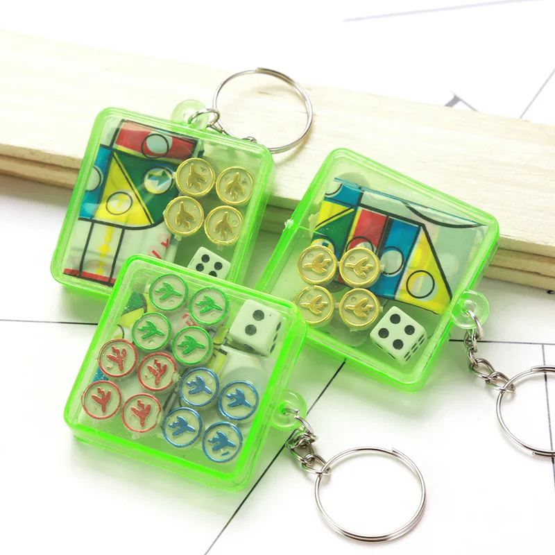 Flying Chess Children Mini Portable Small Chess Chinese Chess Flying Chess Key Chain Pendant Children's Educational Toys
Flying Chess Children Mini Portable Small Chess Chinese Chess Flying Chess Key Chain Pendant Children's Educational Toys