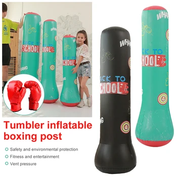 Fitness Adult Children Inflatable Boxing Post Toy Home Fitness Exercise Decompression Toy Thicken 1.6 Meters High
Fitness Adult Children Inflatable Boxing Post Toy Home Fitness Exercise Decompression Toy Thicken 1.6 Meters High