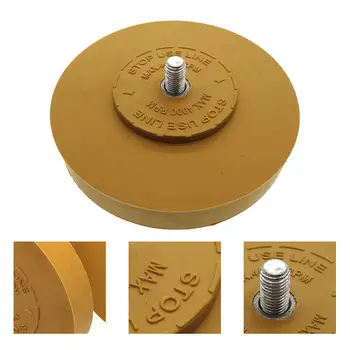 Pinstripe Rubber Eraser Wheel Vinyl Graphic Remover Household Automotive Tools Drill Adaptor
Pinstripe Rubber Eraser Wheel Vinyl Graphic Remover Household Automotive Tools Drill Adaptor