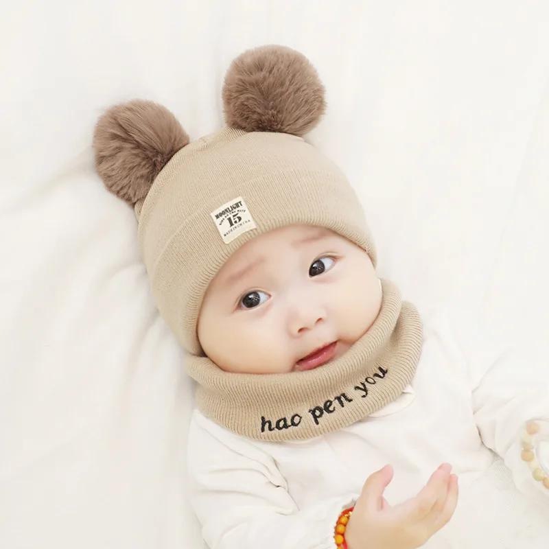 Baby Hat Newborn Cute Warm Winter Autumn Cap Knitted Wool Hemming Hats Soft Spring Cotton Beanies for 0-24 Months Baby wear
Baby Hat Newborn Cute Warm Winter Autumn Cap Knitted Wool Hemming Hats Soft Spring Cotton Beanies for 0-24 Months Baby wear