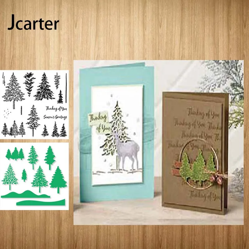 Christmas Tree Pine Metal Cutting Dies and Rubber Clear Stamps Stencil Craft Scrapbooking Embossing Make Template Die Cut Decor
Christmas Tree Pine Metal Cutting Dies and Rubber Clear Stamps Stencil Craft Scrapbooking Embossing Make Template Die Cut Decor