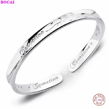 BOCAI Pure silver s999 Thanksgiving flower bracelet women's Korean pure silver opening fashion Rose Bracelet for women 2020 new
BOCAI Pure silver s999 Thanksgiving flower bracelet women's Korean pure silver opening fashion Rose Bracelet for women 2020 new