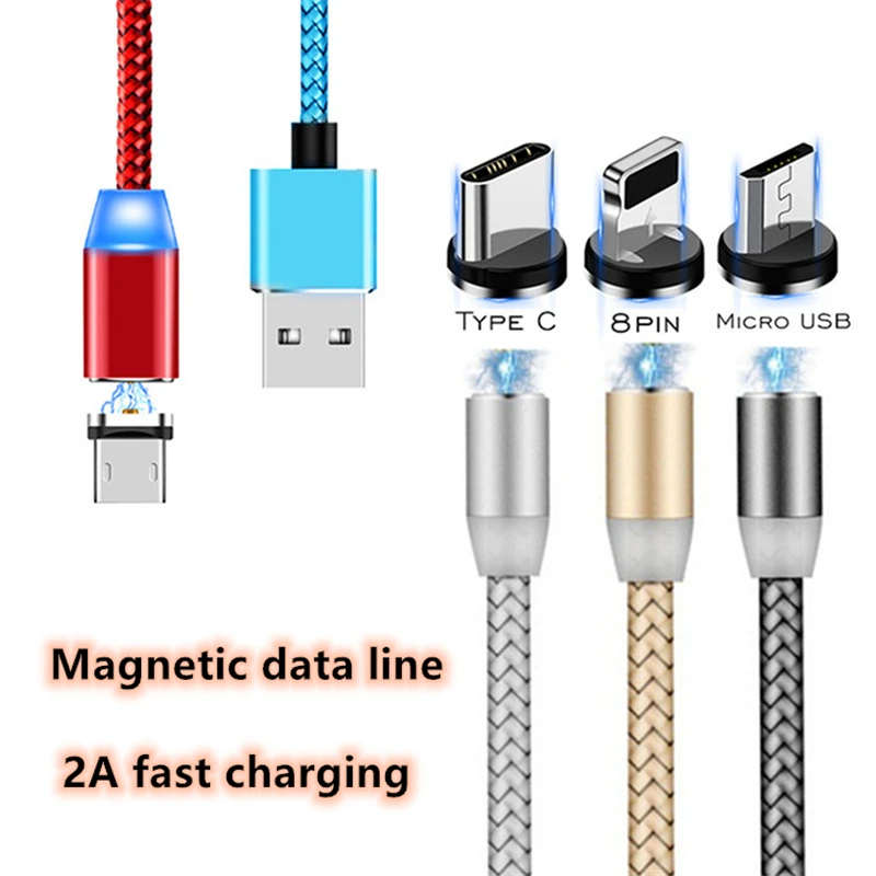 Magnetic Charger Fast Charging Cable Micro USB Type C Cable For iPhone Samsung Xiaomi Huawei Mobile Phone Magnet Wire
Magnetic Charger Fast Charging Cable Micro USB Type C Cable For iPhone Samsung Xiaomi Huawei Mobile Phone Magnet Wire