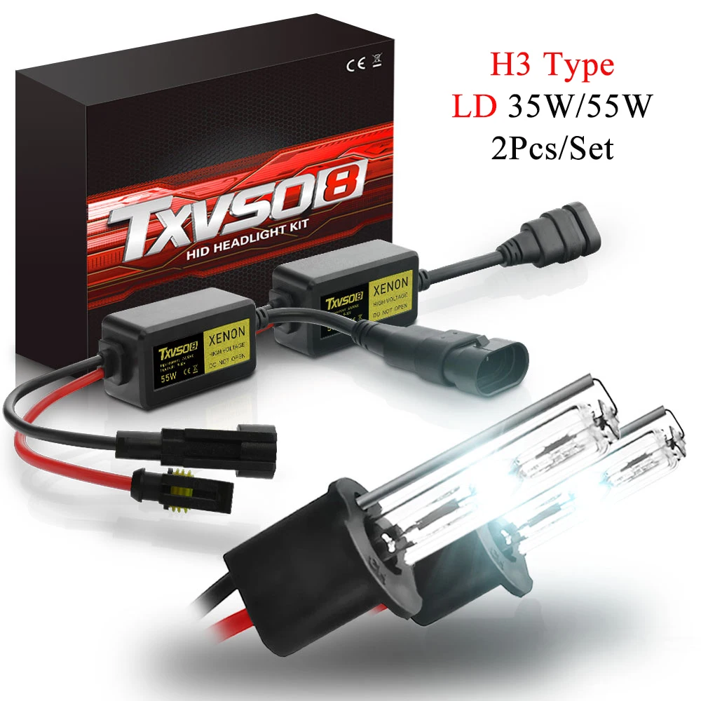 H3 12V 35W 55W HID Xenon Headlight Conversion Kit 3000K 2Pcs Halogen Bulbs With Slim Ballast 4300k 6000k 8000k 10000K Fog Lamp
H3 12V 35W 55W HID Xenon Headlight Conversion Kit 3000K 2Pcs Halogen Bulbs With Slim Ballast 4300k 6000k 8000k 10000K Fog Lamp